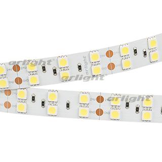 Светодиодная лента RT 2-5000 24V White6000 2x2 (5060, 600 LED, LUX) (Arlight, 28.8 Вт/м, IP20)