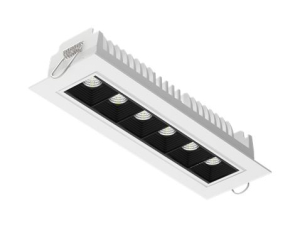 Светодиодный светильник VARTON DL-Stellar встраиваемый поворотный 199x62x45 мм 15 Вт 3000 K 34° белый