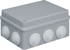 Коробка Navigator 93 408 NSS-DB-150-110-70-10-GR распаячная открытого монтажа