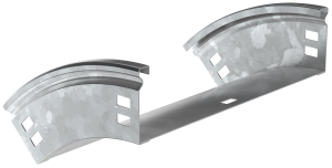 Поворот плавн. 45град тип В20 ESCA 50х200мм HDZ IEK