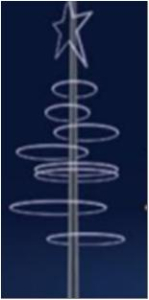 Консоль <3D конструкции> Обручи   (размер по запросу)