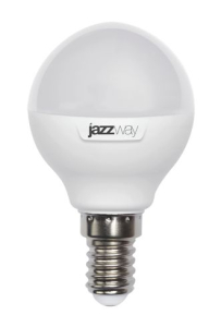 Лампа PLED- SP G45  9w E14 3000K-E  Jazzway