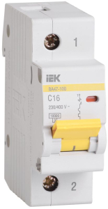 Авт. выкл. ВА 47-100 1п 100А 10 кА  х-ка С ИЭК