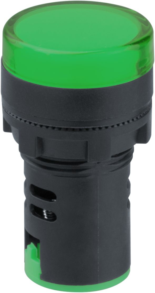 Лампа индикаторная Navigator 82 800 NBI-I-AD22-230-G зеленая d22мм 230В AC/DC