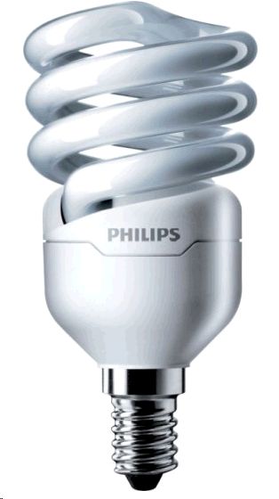 Лампа КЛЛ  Tornado spiral 12W WW E14 220-240V 1PF/6