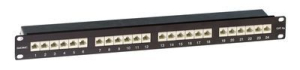 Патч-панель 19", 1U, CAT6A, 24 порта RJ45, экранированная (выводится из  ассортимента, предлагаемая замена - RN6APPF241)