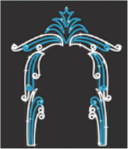 Инсталляция <отсутствие серии> Водопад А-1 (2500*3200)