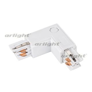 Коннектор угловой LGD-4TR-CON-L-INT-WH (C) (Arlight, IP20 Пластик, 3 года)