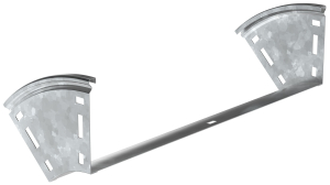 Поворот плавн. 45град тип В20 ESCA 100х400мм HDZ IEK