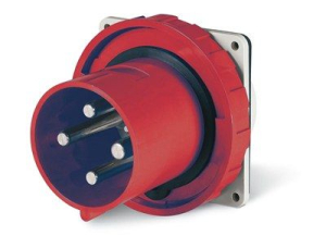 Вилка панельная PSP IP67 125А 3P+E 400В