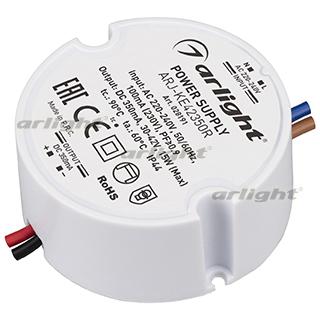 Блок питания ARJ-KE42350R (15W, 350mA, PFC) (Arlight, IP44 Пластик, 5 лет)
