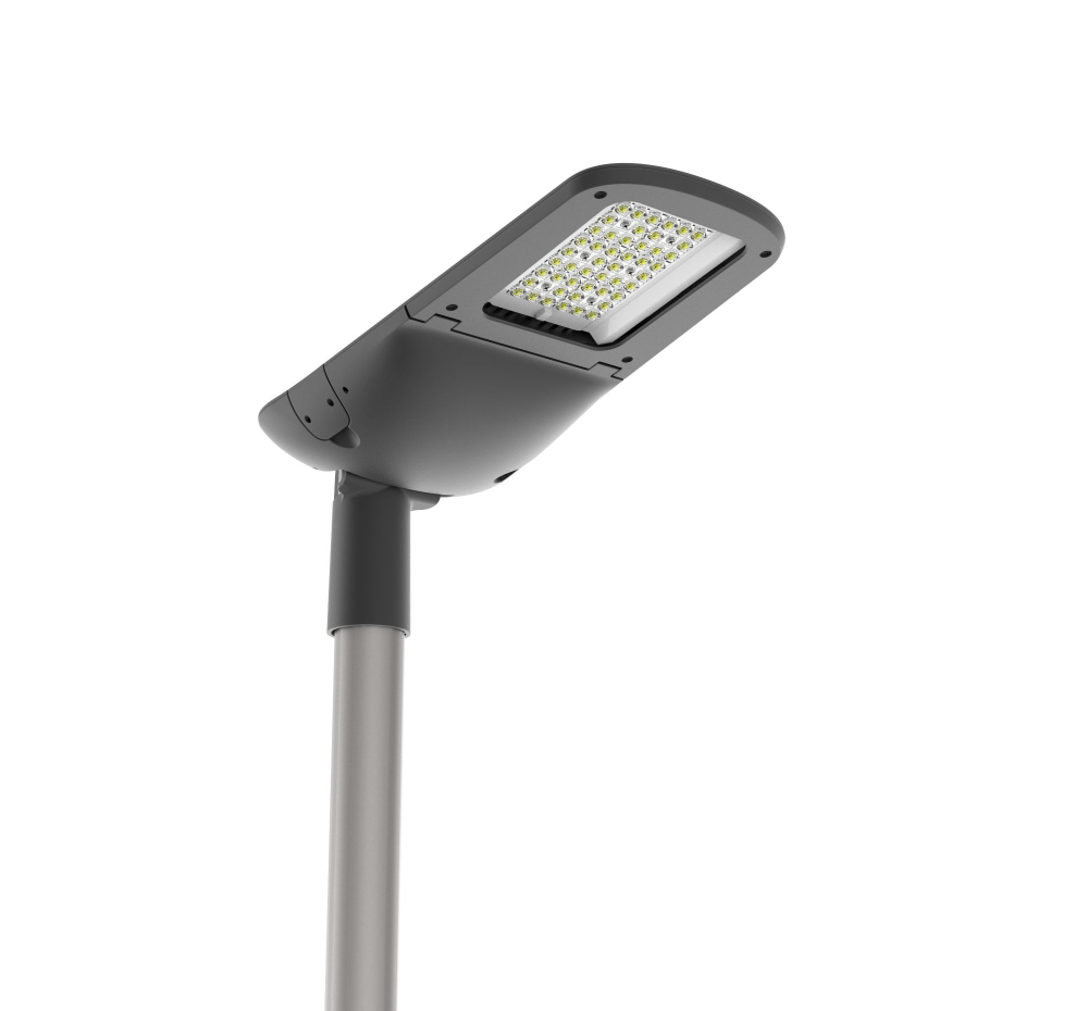 Светодиодный светильник VARTON уличный Tornado Urban крепление на консоль 50 Вт 5000 K класс защиты IP66 черный RAL9005