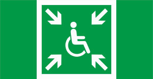 ПЭУ 019 МГН/Безопасная зона (260х130) PC-M /комплект, 2шт./ MIZAR STANDARD