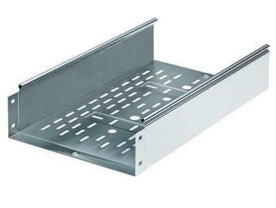 Лоток перфорированный 150х100 L 3000 толщ. 1,0 мм, горячеоцинкованный