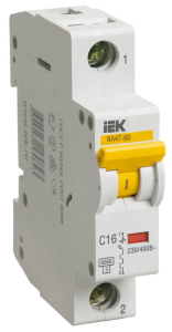 Авт.выкл. ВА 47-60 1Р 25А 6 кА  х-ка С ИЭК