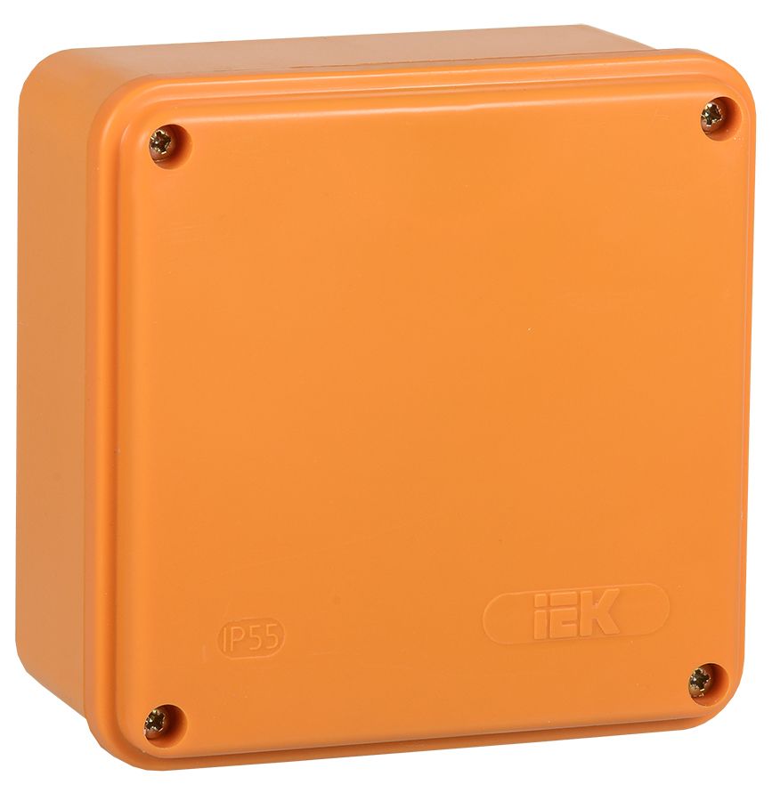 Коробка расп. огн. ПС 100х100х50мм 4P 4мм2 IP44 гл. с. IEK