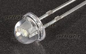 Светодиод ARL-5053UWC-2.5cd (Arlight, 4,8mm (круглый; CAP))