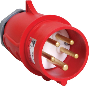 Вилка переносная ССИ-015 16А-6ч/200/346-240/415В 3Р+РЕ+N IP44 MAGNUM ИЭК