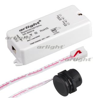 ИК-датчик SR-8001B Black (220V, 500W, IR-Sensor) (Arlight, -)
