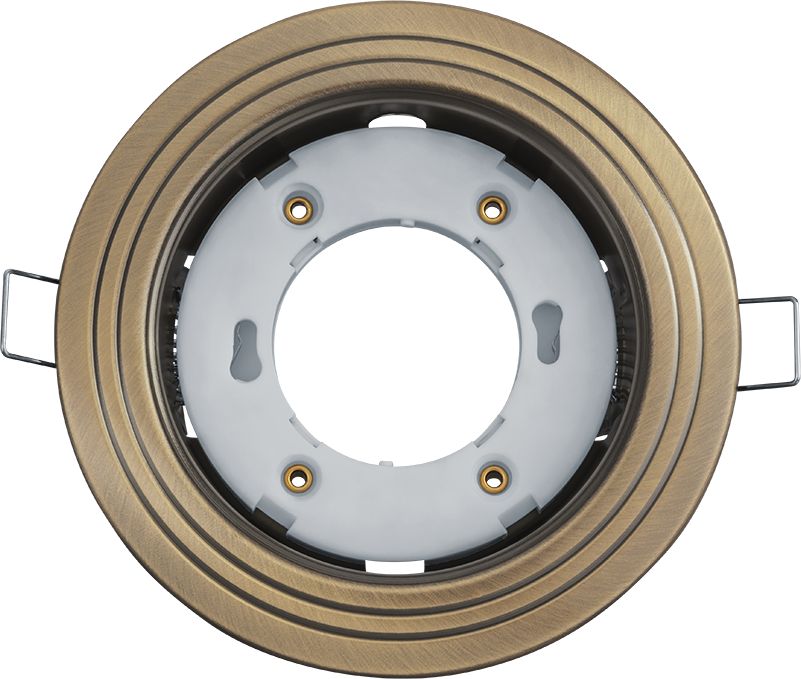 Светильник Navigator 93 043 NGX-R6-007-GX53 (2 Круга черненая бронза)