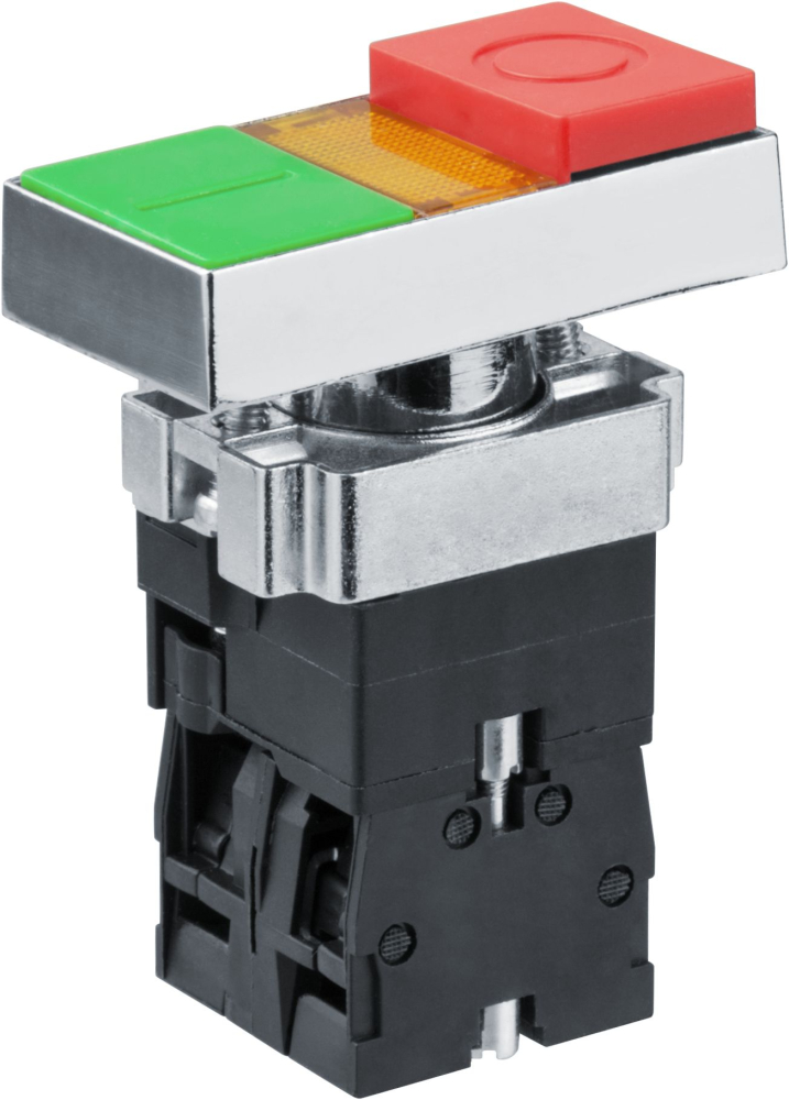 Кнопка Navigator 82 808 NBI-B-01 I-0 d22мм 230В NO+NC