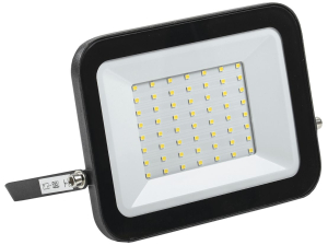 Прожектор СДО 06-50 светодиодный черный IP65 4000 K IEK