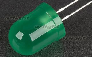 Светодиод ARL-10603UGD-2.5cd (100mcd) (Arlight, 10мм (круглый))