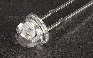 Светодиод ARL-5053UBC-800mcd (Arlight, 4,8mm (круглый; CAP))