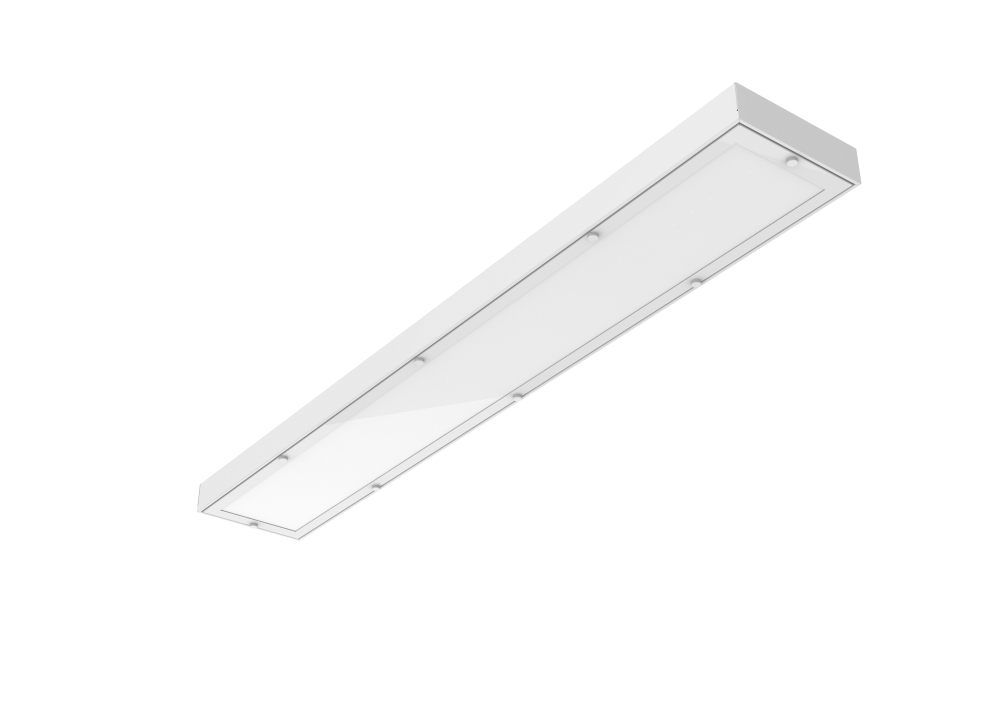 Светодиодный светильник VARTON C270/U медицинский 35 Вт CRI90 4000 K встраиваемый/накладной 1195х180х68 мм с опаловым рассеивателем класс защиты IP54