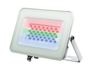 Прожектор PFL- 30W RGB WH IP65  БЕЛЫЙ  Jazzway