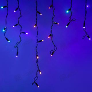 Светодиодная гирлянда ARD-EDGE-CLASSIC-2400x600-BLACK-88LED-LIVE RGB (230V, 6W) (Ardecoled, IP65)