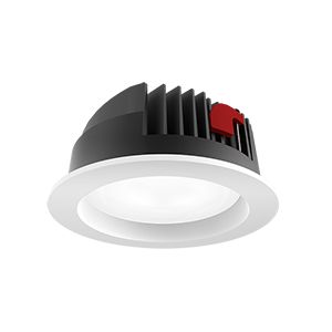 Светодиодный светильник VARTON DL-Pro встраиваемый 226x96 мм (монт. разм. 200-215 мм) 52 Вт 3000 K IP65 угол 90 гр., матовое стекло, RAL9010 белый матовый