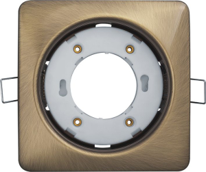 Светильник Navigator 93 025 NGX-S2-007-GX53 (Квадрат черненая бронза)