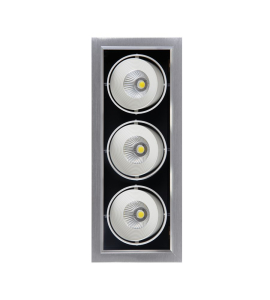 Светильник PSP-S 113  3x9W 4000K 24° GREY Карданный IP40 Jazzway