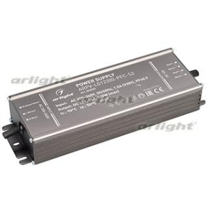 Блок питания ARPV-LG12300-PFC-S2 (12V, 25.0A, 300W) (Arlight, IP67 Металл, 5 лет)
