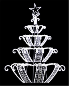 Инсталляция <отсутствие серии> Елочка Ажурная (3573*2800)