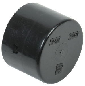 Заглушка для двустенной трубы d63