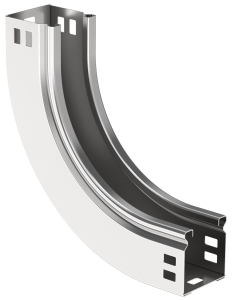 Поворот плавн. 90град тип В10 ESCA 50х100мм IEK