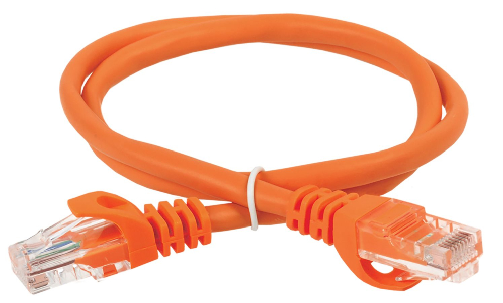 ITK Коммутационный шнур кат. 6 UTP LSZH 10м оранжевый