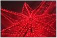 FLESI-LED-FL-002-Елочная макушка"Полярная звезда" красная/красный флэш (РФ) 150Х117см.