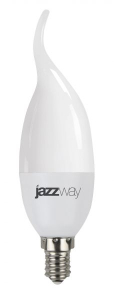 Лампа PLED- SP CA37  7w E14 3000K  230/50  Jazzway