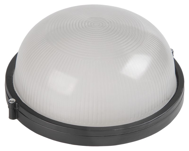 Светильник НПП1301 черный/круг 60Вт IP54  ИЭК