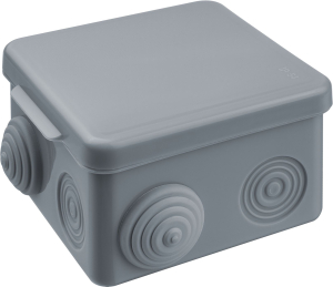 Коробка Navigator 93 247 NSS-DB-80-80-50-7-GR распаячная открытого монтажа