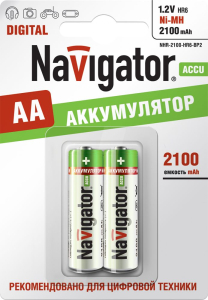 Аккумулятор Navigator 94 463 NHR-2100-HR6-BP2