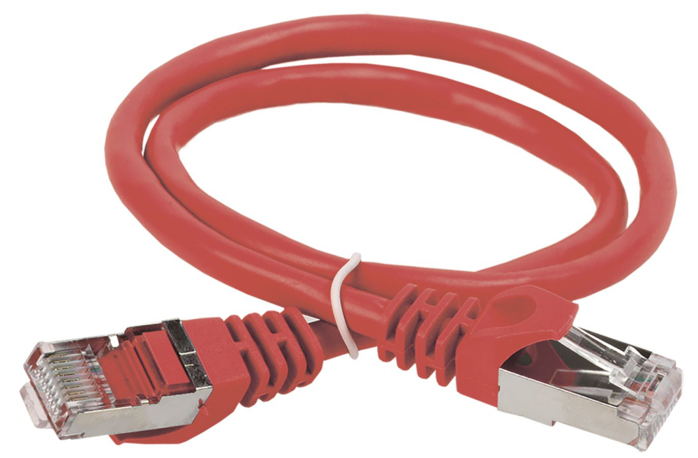 ITK Коммутационный шнур кат. 6 FTP LSZH 15м красный