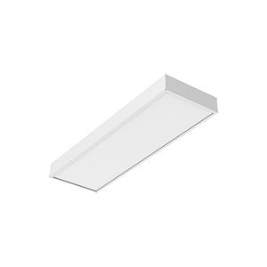 Светодиодный светильник VARTON A170 2.0 офисный 16 Вт встраиваемый/накладной 3000 K 595х180х50 мм IP40 с опаловым рассеивателем белый