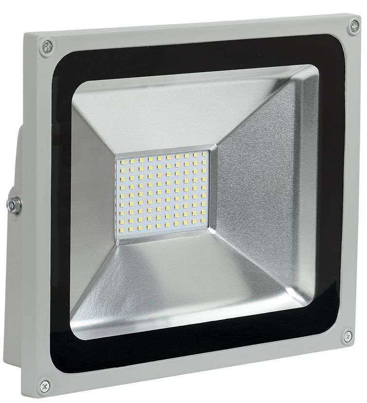 Прожектор СДО 05-50 светодиодный серый SMD IP65 IEK
