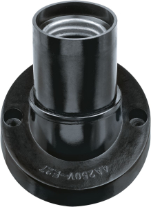 Патрон электрический Navigator 71 607 NLH-BL-W1-E27 карб. настен наклон, Е27