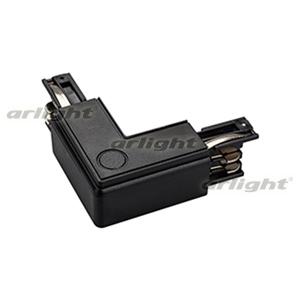 Коннектор угловой LGD-4TR-CON-L-EXT-BK (C) (Arlight, IP20 Пластик, 3 года)