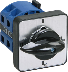 Переключатель кулачковый ПКП10-12 /У 10А "откл-вкл" 2Р/400В  ИЭК